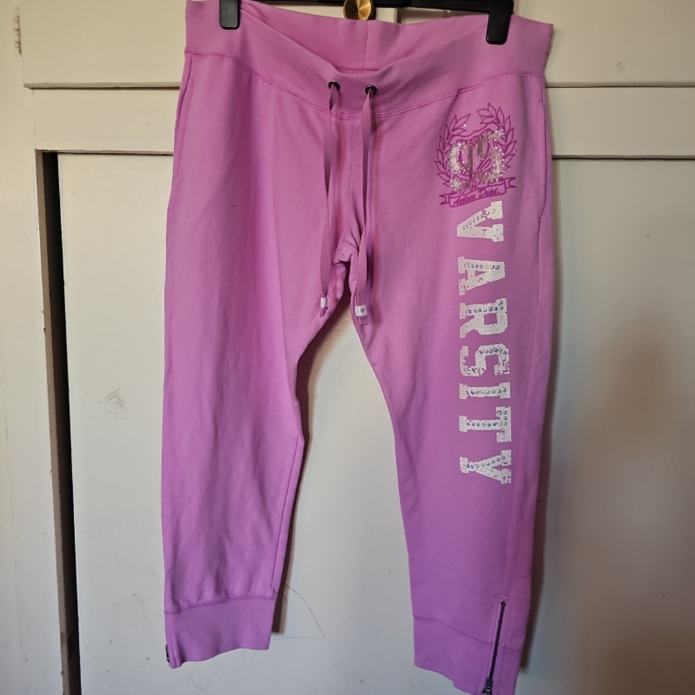 Hard Candy Kids Purple Varsity Joggers